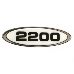 2200 MODEL DECAL
